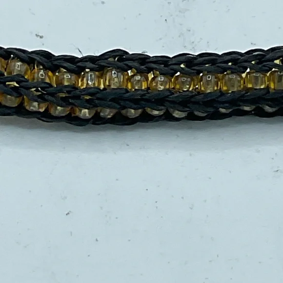 “VINTAGE ROPE DROP GLASS BEAD NECKLACE”. Unique Piece of Costume Jewellery. - Picture 8 of 16